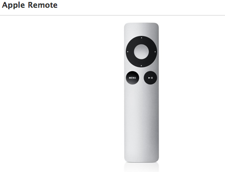New Apple Remote