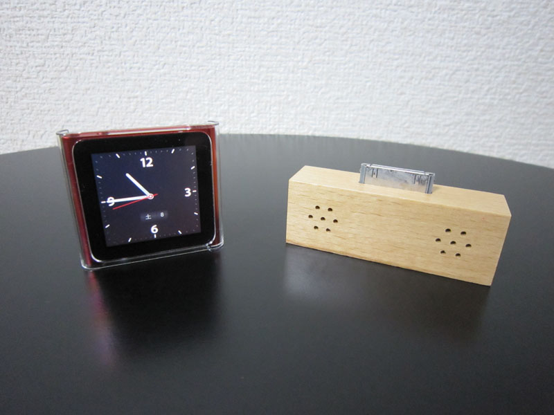 iPod: iPod nano 6Gはスピーカーが内蔵されていないので… | Logon Blog