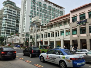 Traffic Signal at Bugis Junction