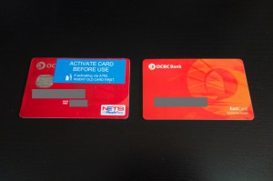 OCBC Bank ATM Card