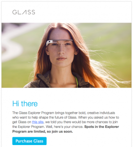 Google Glass Explorer Program