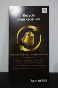 NESPRESSO - The Capsule Recycling Programme