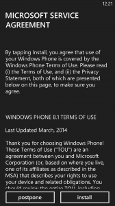 Lumia 1520 Update, Singapore, Jul/2014