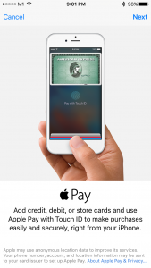 Apple Pay in Singapore with Amex