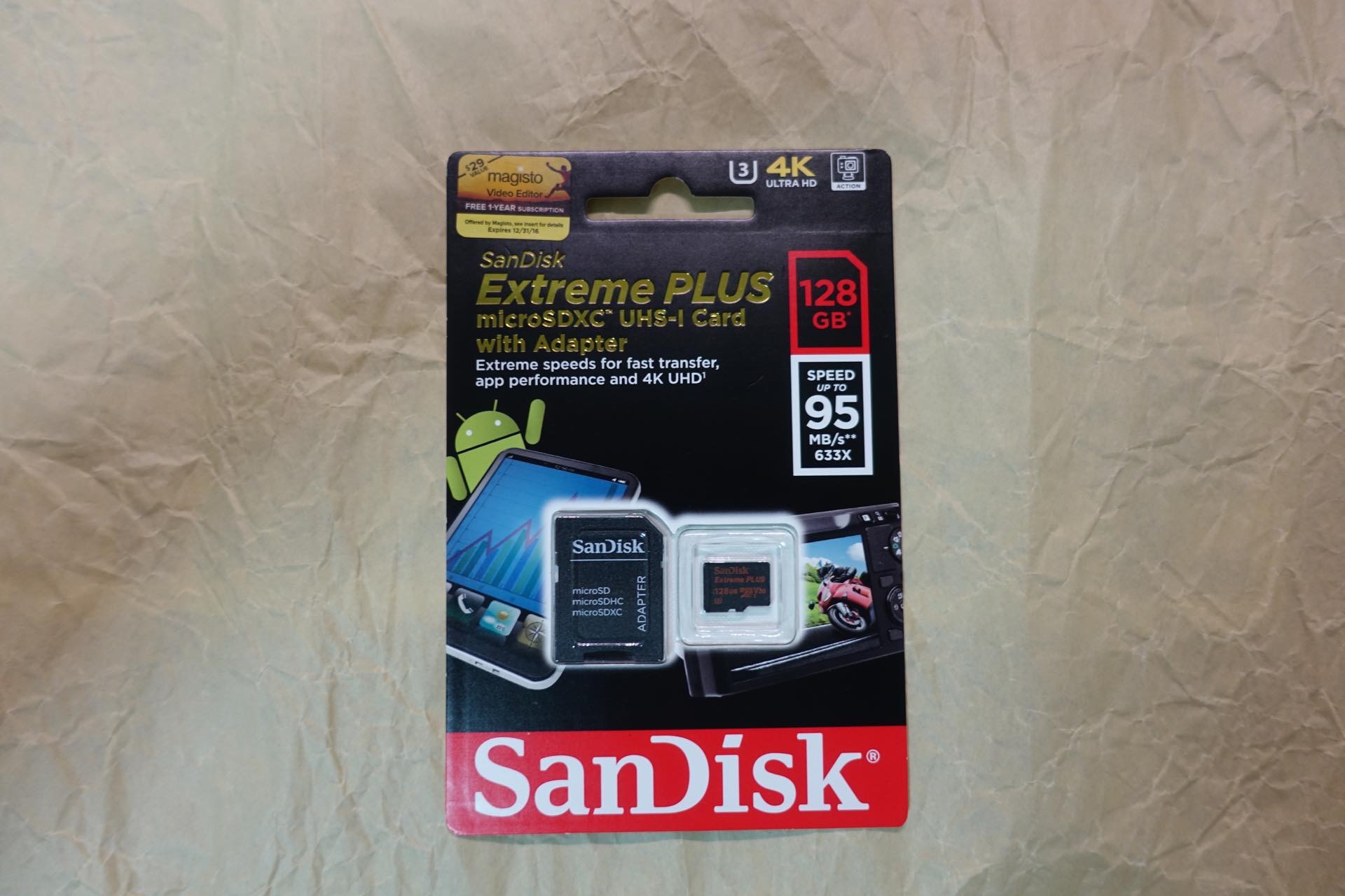 SanDisk Extreme PLUS – microSDXC UHS-I – 128GB | Logon Blog